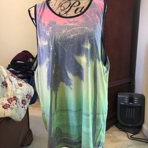 graphic tank top